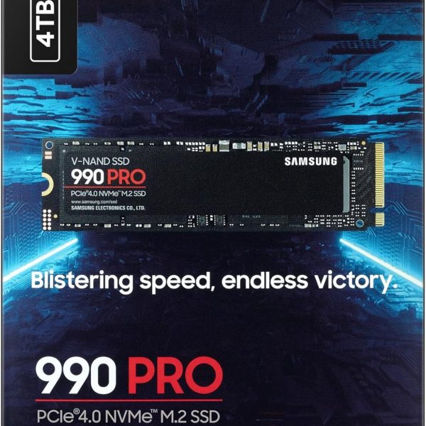 Samsung 990 PRO NVMe M.2 Internal SSD 4TB