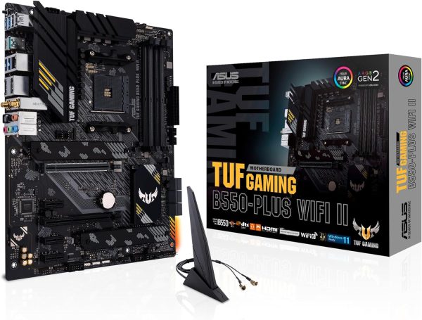 Asus TUF GAMING B550-PLUS WIFI II Motherboard 90MB19U0-M0EAY0