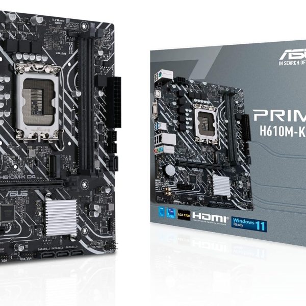 Asus Prime H610M-K D4 Motherboard 90MB1A10-M0EAY0
