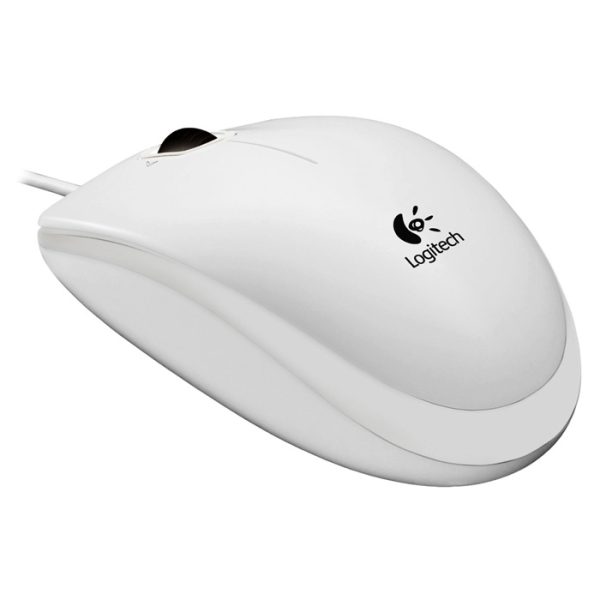 Logitech B100 Optical USB Mouse white 910-003360