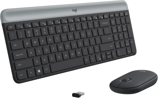Logitech Wireless Combo MK470 slim black (US) Keyboard & Mouse 920-009204