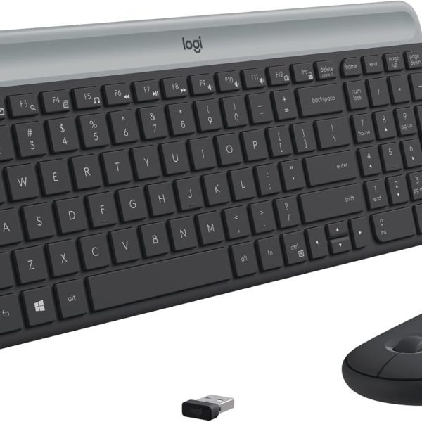 Logitech Wireless Combo MK470 slim black (US) Keyboard & Mouse 920-009204