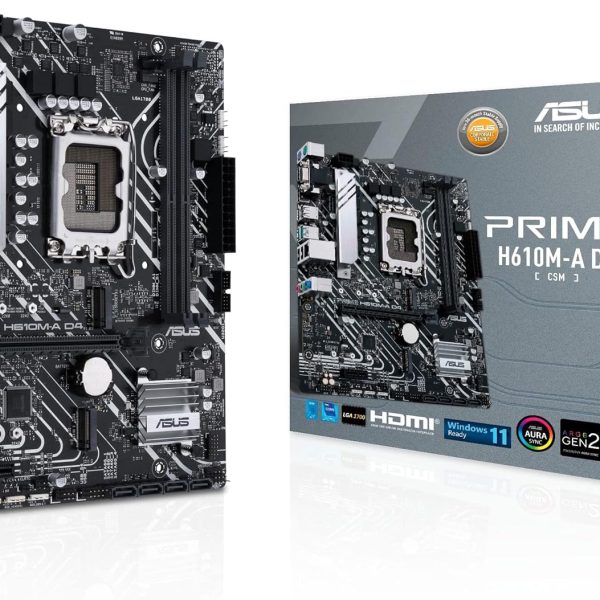 Asus PRIME H610M-E D4-CSM Motherboard 90MB19N0-M0EAYC