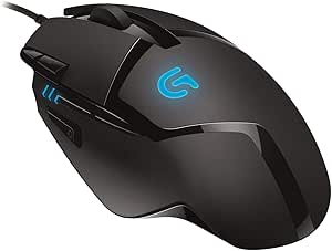 Logitech G402 Hyperion Fury wired black Mouse 910-004068