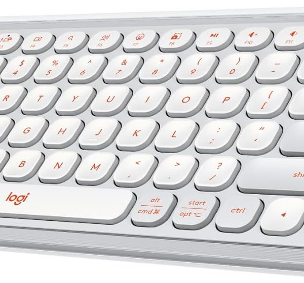 Logitech POP Icon Keys Wireless White Keyboard 920-013060