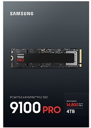 Samsung SSD 9100 PRO 4TB Internal SSD MZ-VAP4T0BW