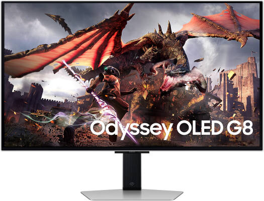 SAMSUNG GAMING ODYSSEY G8 32" LS32DG802,FLAT,OLED,UHD,240HZ,0.03MS, SMART